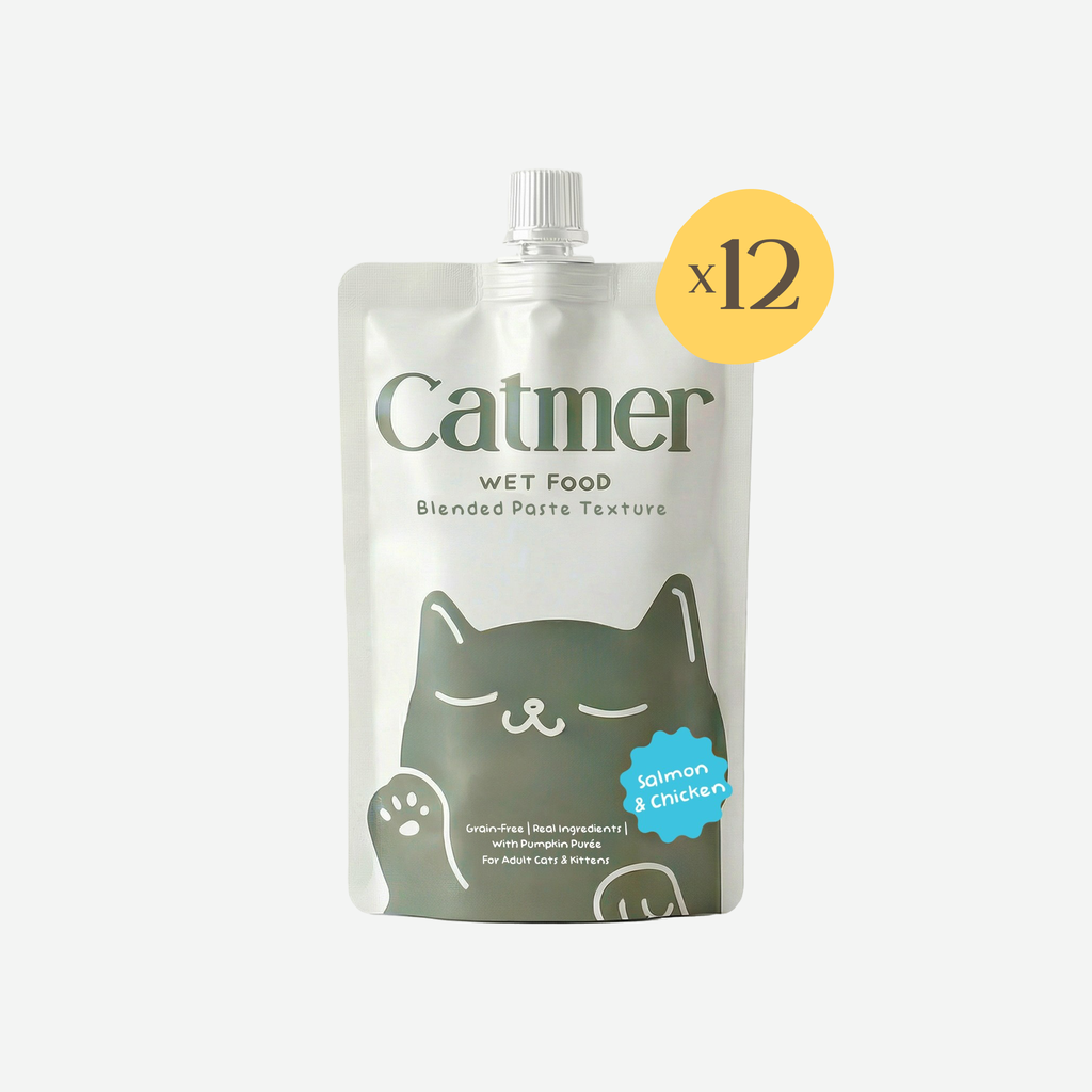 Catmer® 12 wet food pouches